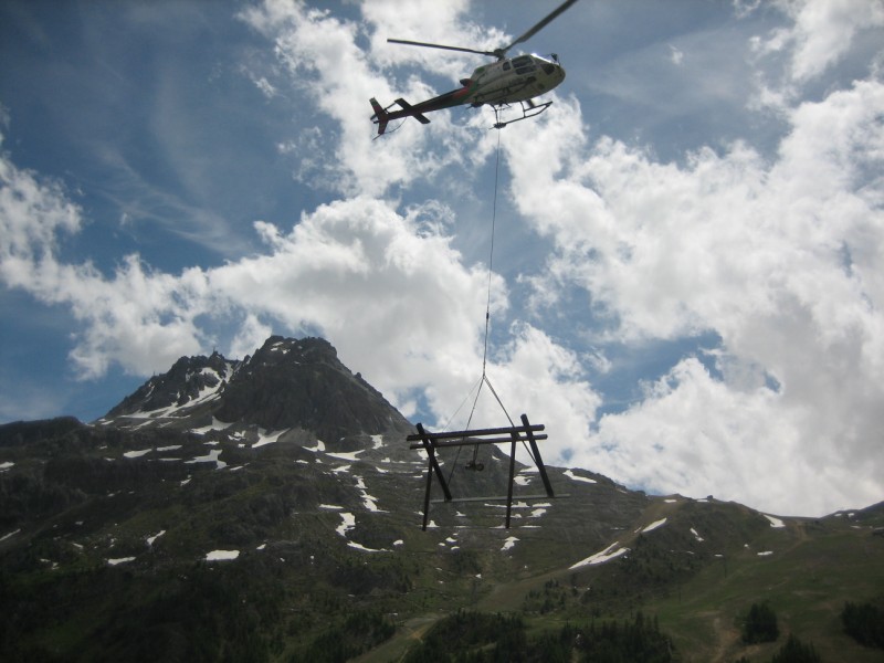 Protection des risques d'avalanches Albertville