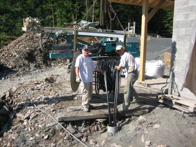 Forage géothermique Savoie