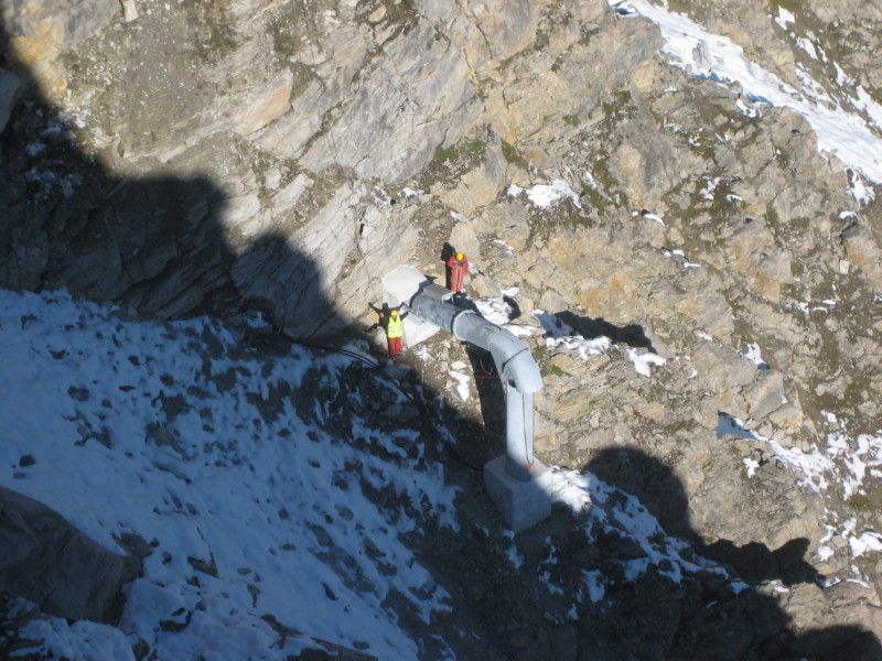 Protection des risques d'avalanches Albertville