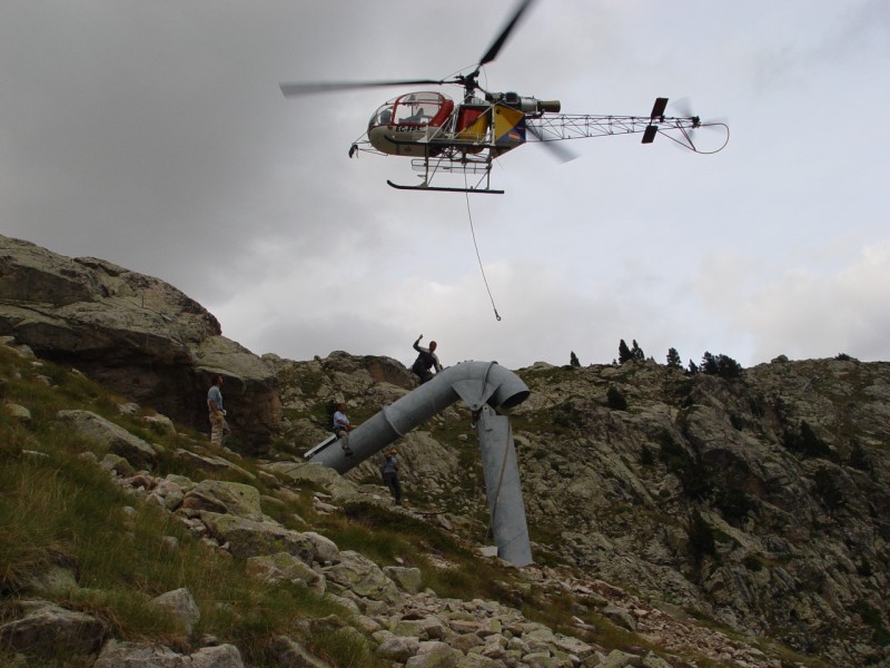 Protection des risques d'avalanches Albertville