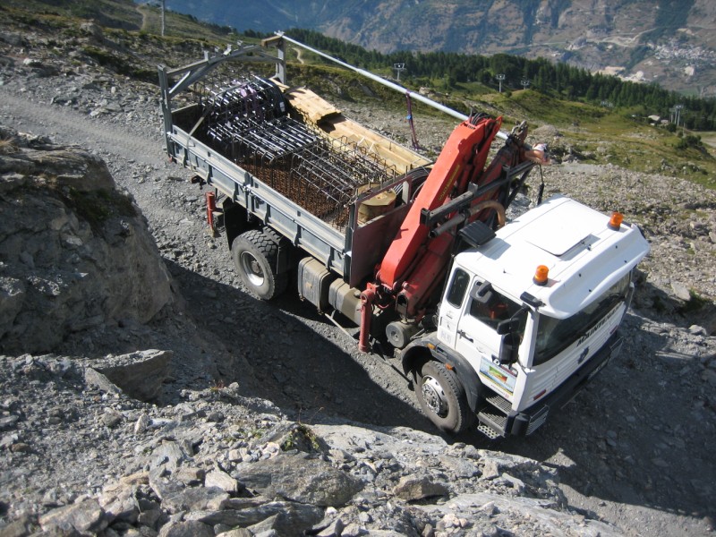 Protection des risques d'avalanches Albertville